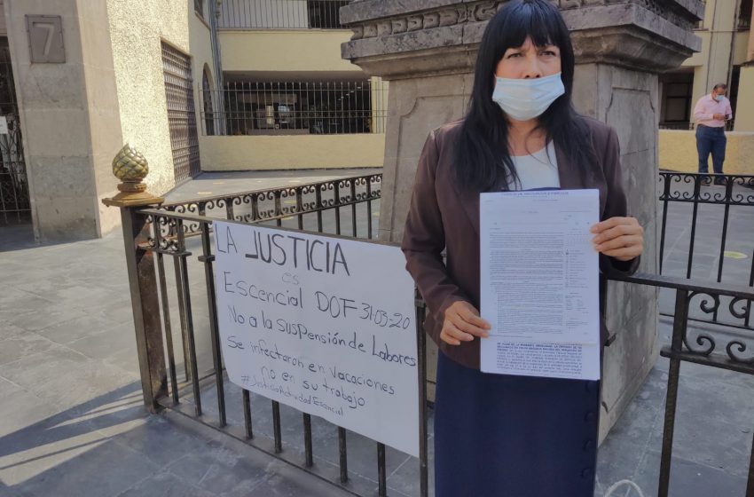  Exigen litigantes reabrir juzgados