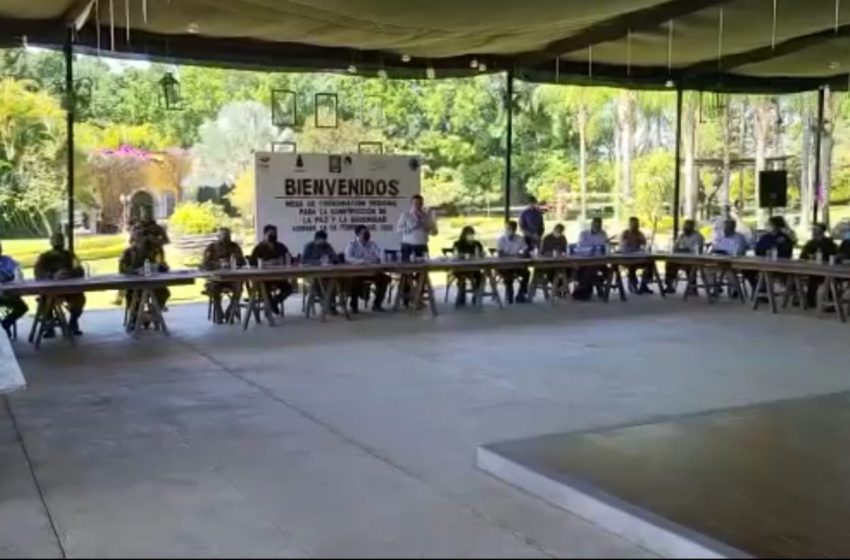  Intervención del Presidente Municipal de Jiutepec en la Mesa de Coordinación Regional para la Construcción de la Paz y la Seguridad