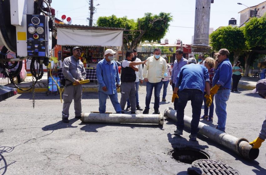  Realizan acciones para prevenir inundaciones en Jiutepec