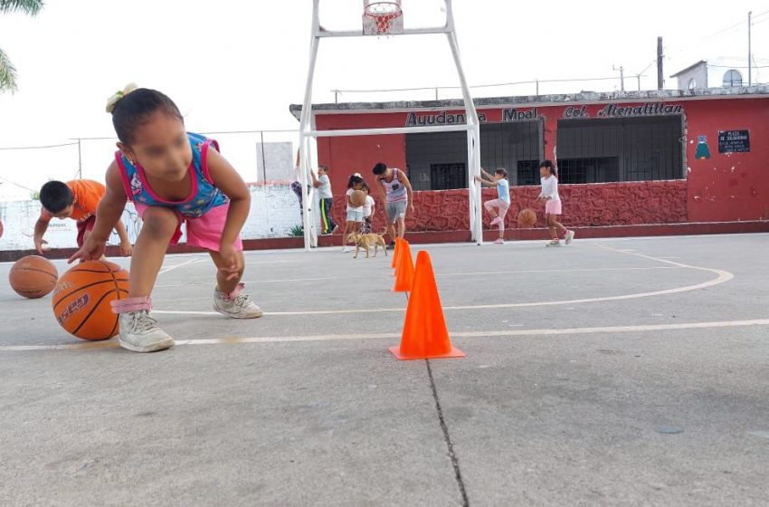  CLASES GRATUITAS DE BÁSQUETBOL PARA NIÑAS Y NIÑOS DE JIUTEPEC