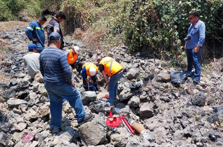  SCAPSJ rehabilita tubería para mejorar suministro de agua a tres mil usuarios