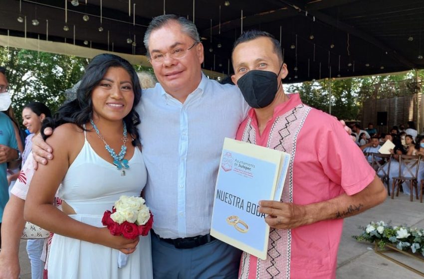  Celebran 140 matrimonios gratuitos en Jiutepec