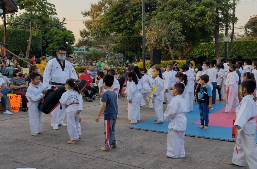  GOBIERNO DE JIUTEPEC OFRECE CLASES GRATUITAS DE TAEKWONDO