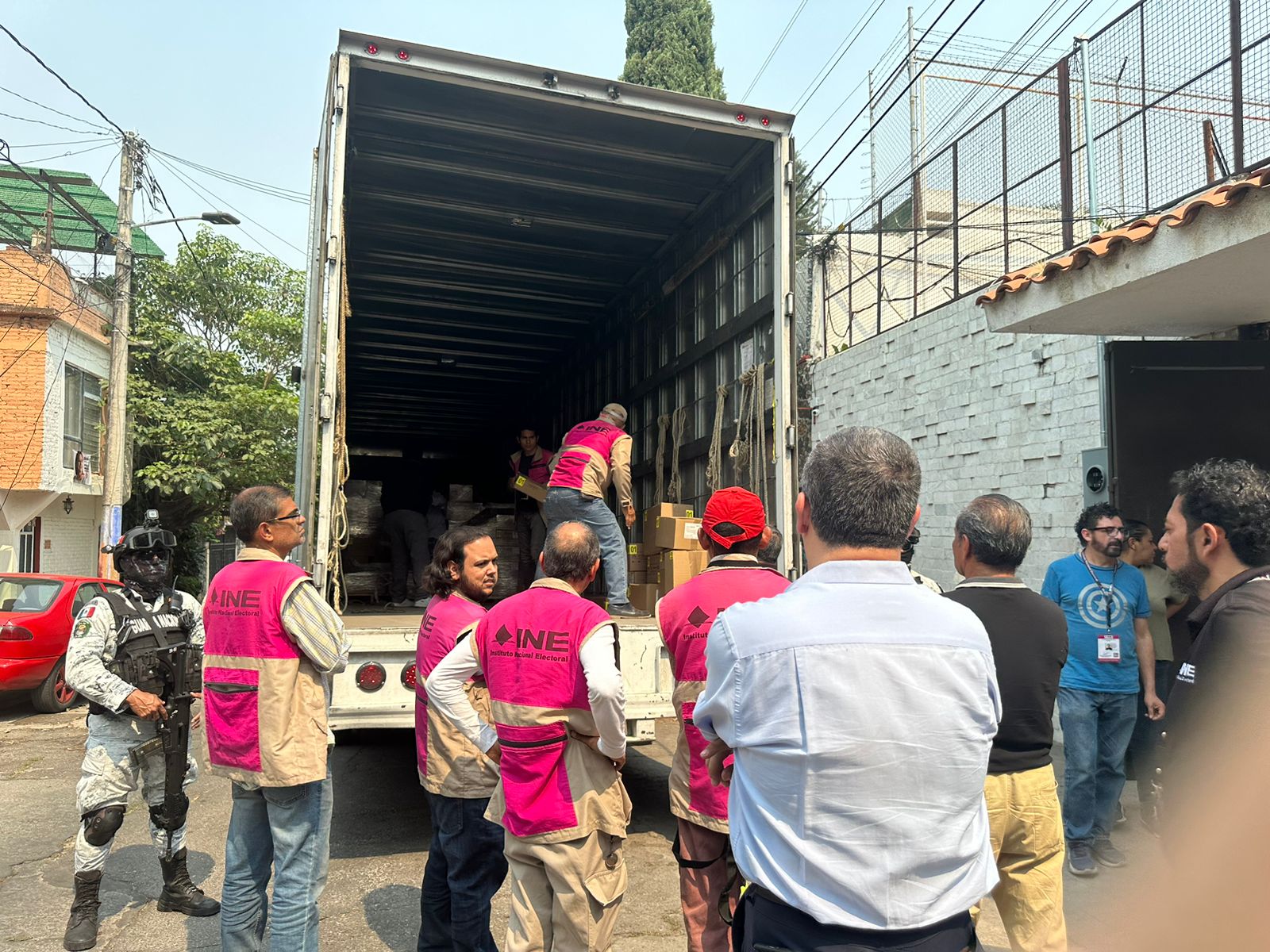 El material arribó de Talleres Gráficos de la Nación. 