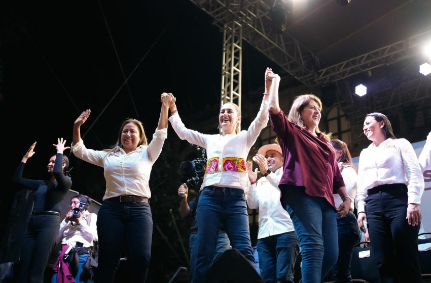  Respalda Claudia Sheinbaum a Ale Flores para que sea presidenta municipal de Cuernavaca