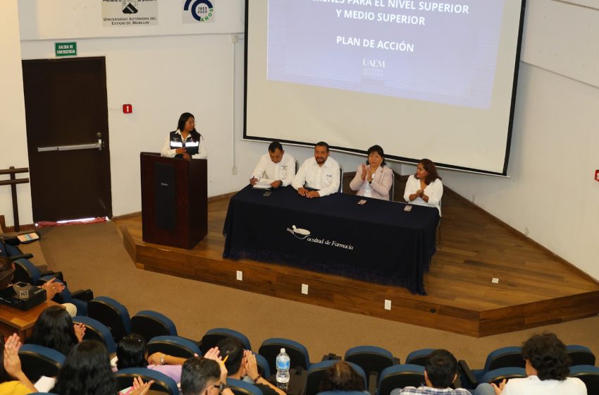  Presenta UAEM plan de acción para la aplicación de los exámenes de admisión