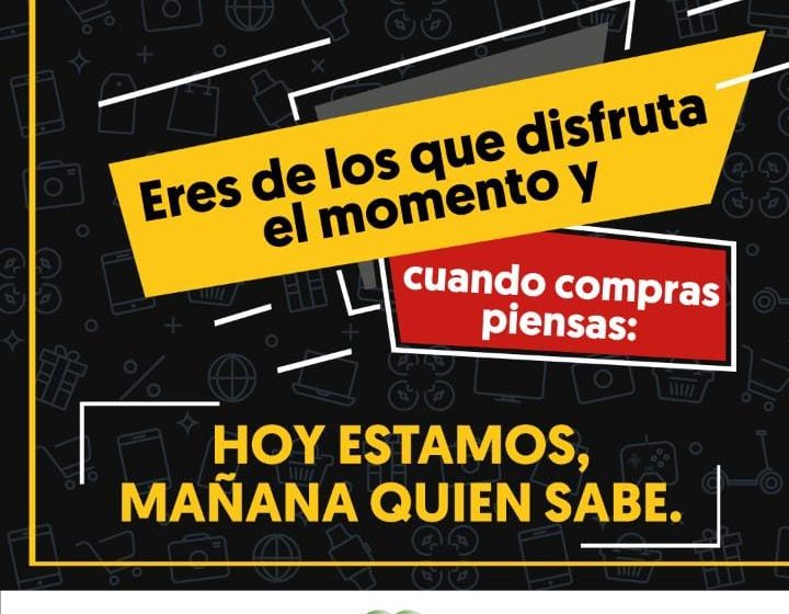  ¿Eres de los que disfruta el momento y cuando compras piensas: “Hoy estamos, mañana quien sabe”?