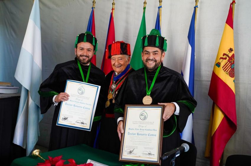  Recibe Magistrado Presidente del TSJ Doctorado Honoris Causa en Congreso Internacional de Derecho Familiar