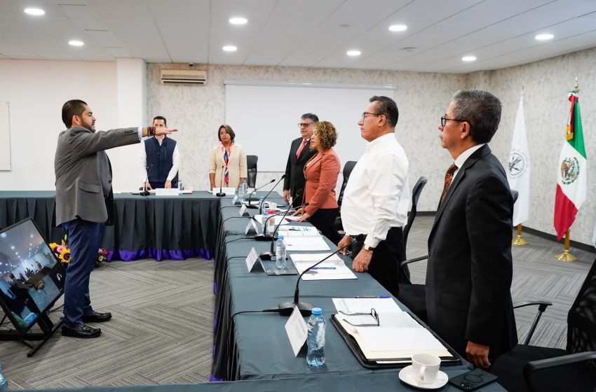  Toman protesta a Luis Jorge Gamboa Olea como Presidente Temporal del Comité Coordinador del Órgano de Gobierno del SAEM