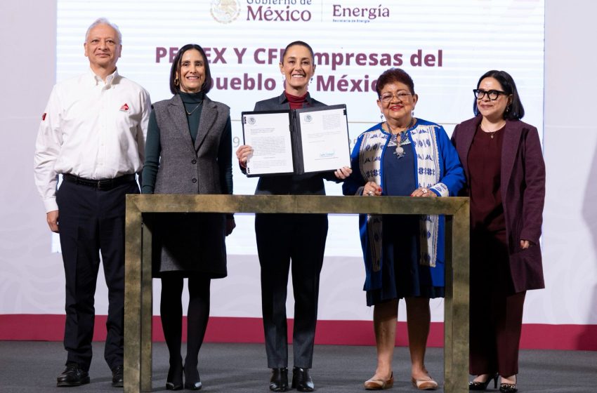  CFE y PEMEX vuelven a ser del pueblo de México: Sheinbaum