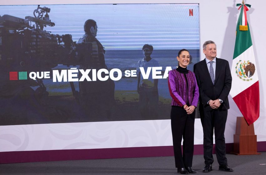  CEO de Netflix anuncia inversión de mil millones de dólares en México