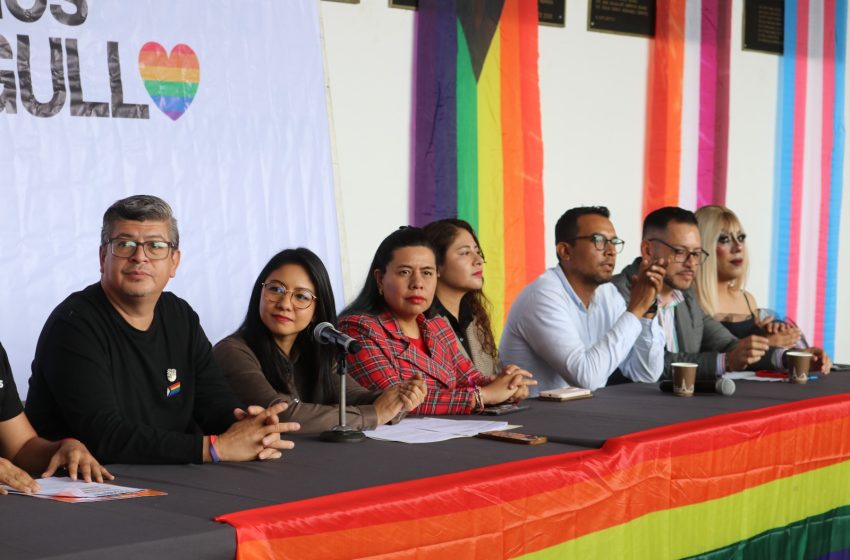  Encabeza Brenda Espinoza evento “Somos Orgullo”, acompañada de comunidad LGBTTTQI+