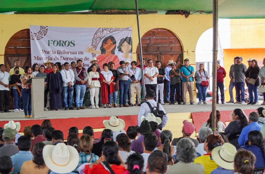  Con gran éxito inicia Primer Foro Regional por los Derechos de los Pueblos y Comunidades Indígenas y Afromexicanas en Morelos