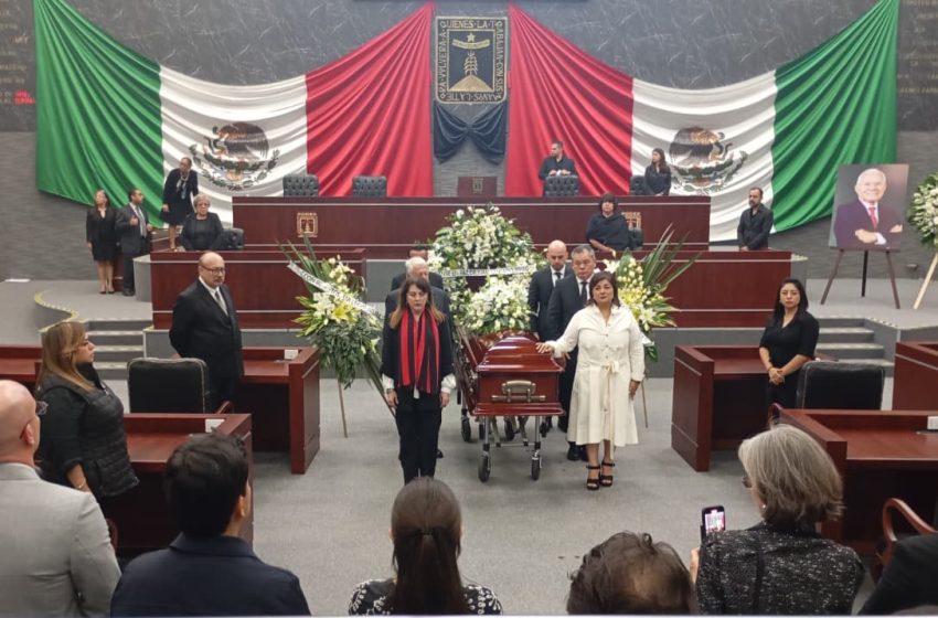  Realiza Congreso de Morelos homenaje póstumo a Juan Salgado Brito