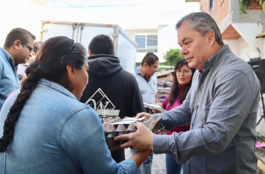  Diputado ‘Rafa’ Reyes entrega más de 4 mil apoyos alimentarios en Jiutepec