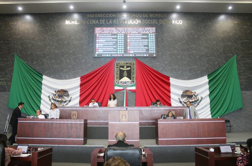  Congreso de Morelos vota a favor de las reformas federales del llamado Plan B y del tope a las pensiones en entes públicos